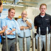 Guests at the Engineering Design Project Preview Event